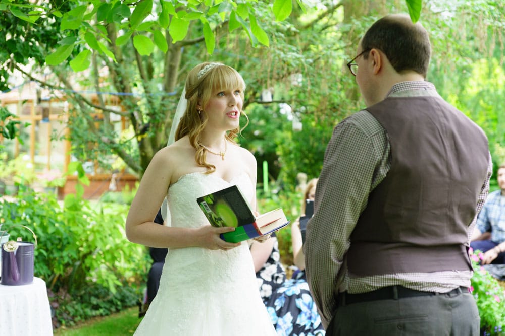 025 garden wedding ceremony photos kirsty sam