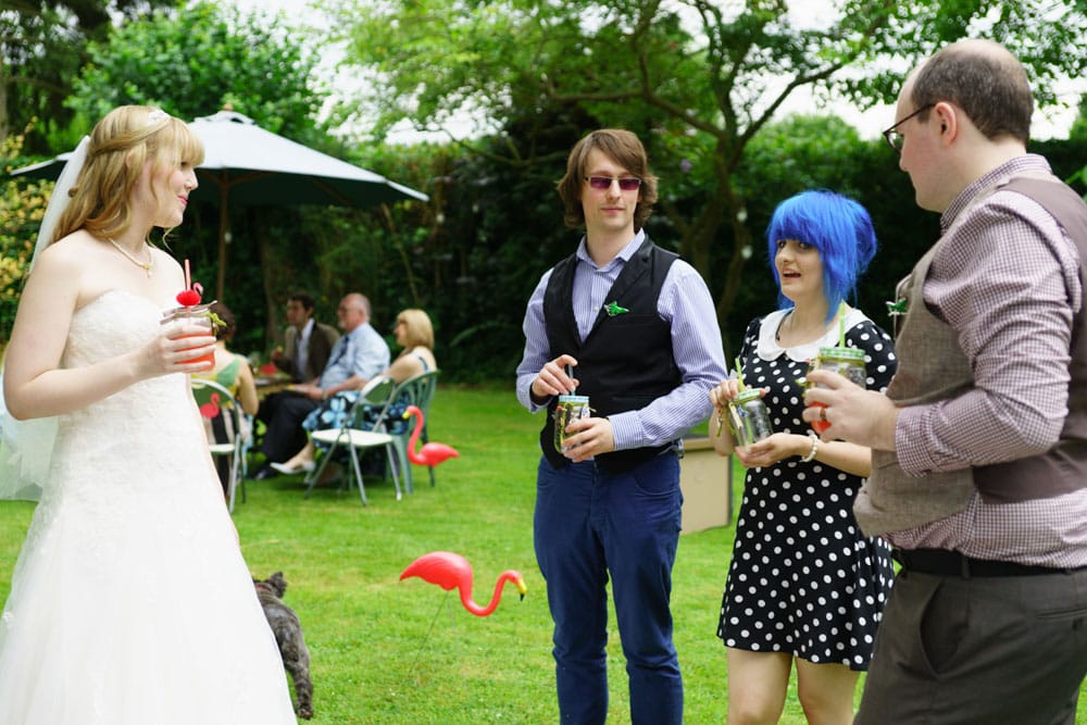 055 garden wedding outdoor food games kirsty sam