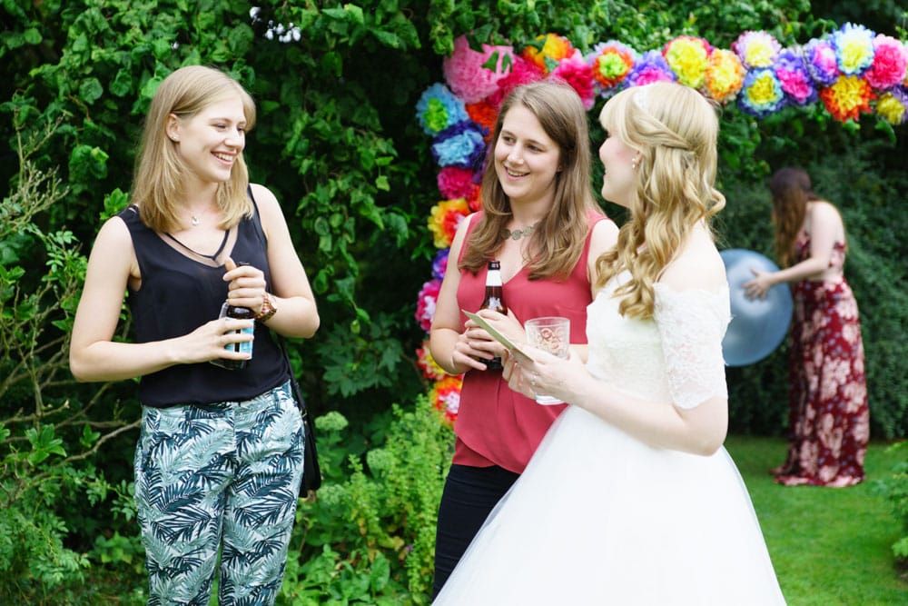 067 garden wedding outdoor food games kirsty sam