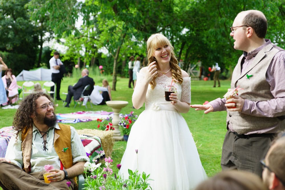 075 garden wedding outdoor food games kirsty sam