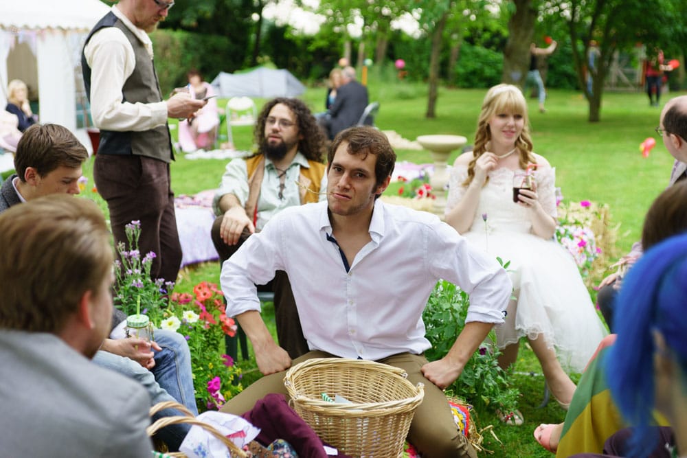 076 garden wedding outdoor food games kirsty sam