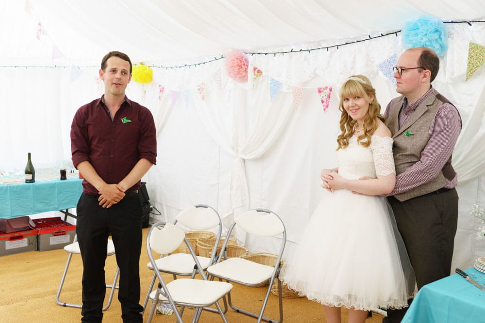079 garden wedding cake speeches kirsty sam