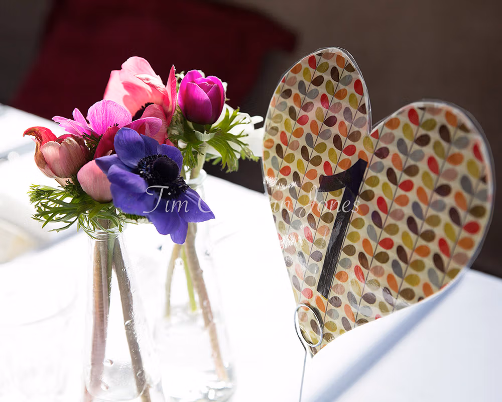 Stylish table decor photographed by Tim Christian Jones