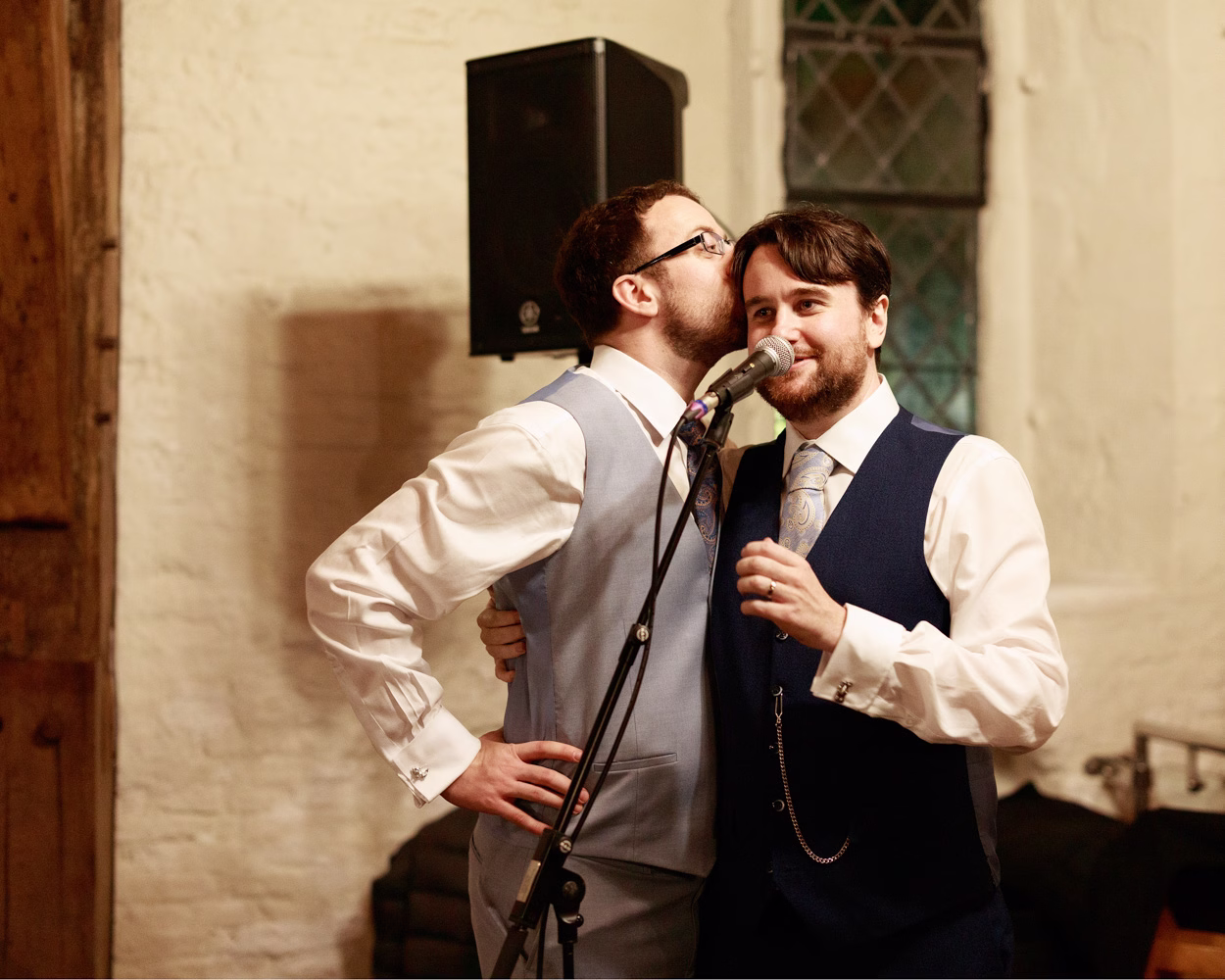 Merchant Adventurers Hall wedding - a speech just before the first dance and ceilidh