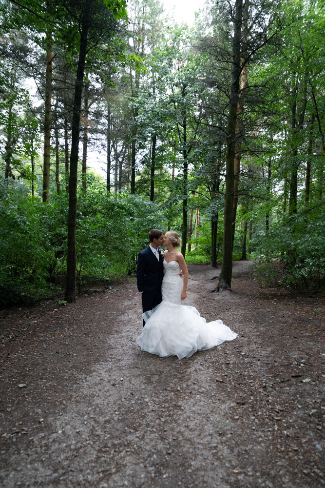 Helen and Adam wedding in Chevin Forest near Chilli Barn Otley