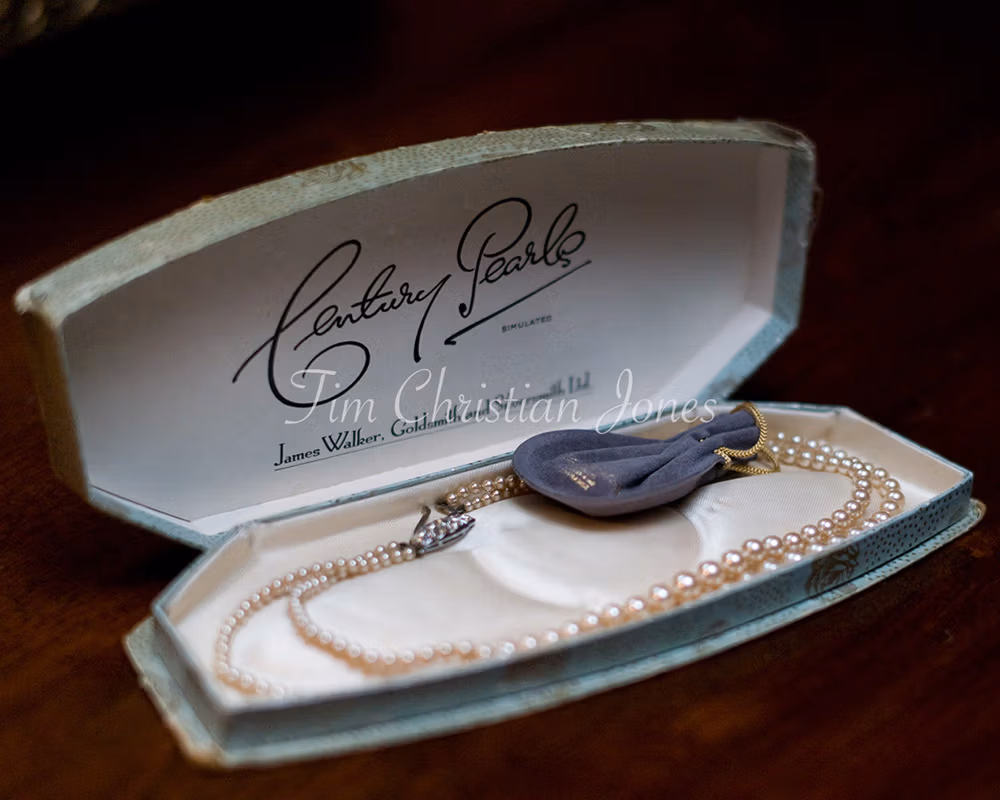 Century pearls - a gift for the bride from her father