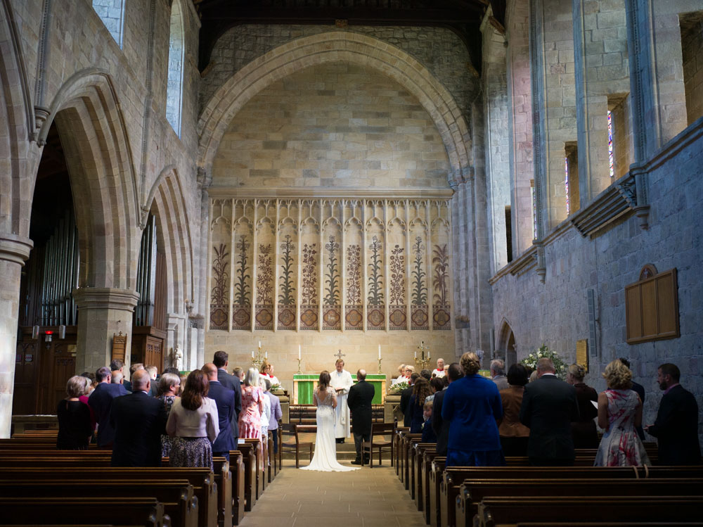 025 bolton priory wedding ceremony alison liam