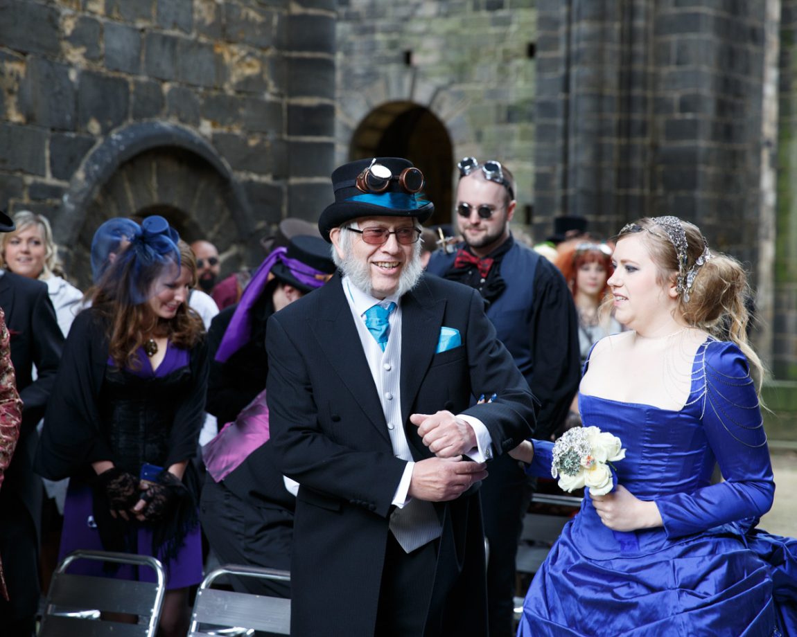 031 father of the bride releases linseys arm kirkstall abbey wedding linsey and chris