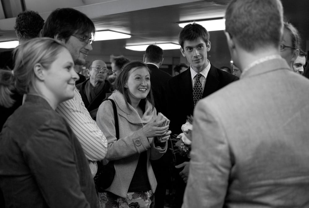 031 guests mingling inside st georges leeds catherine and philip