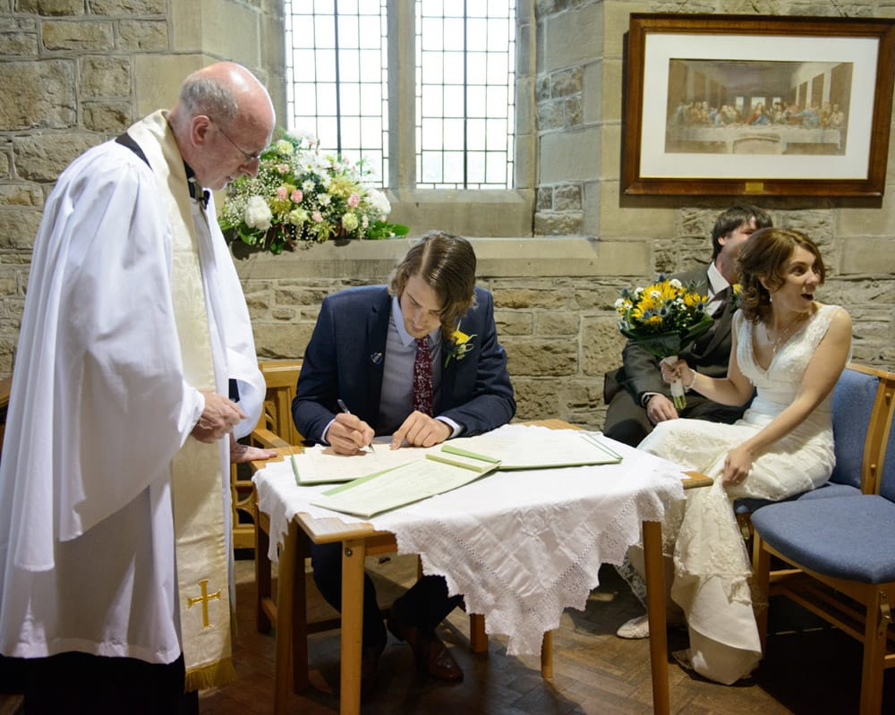 033 signing register st michael all angels susie dan
