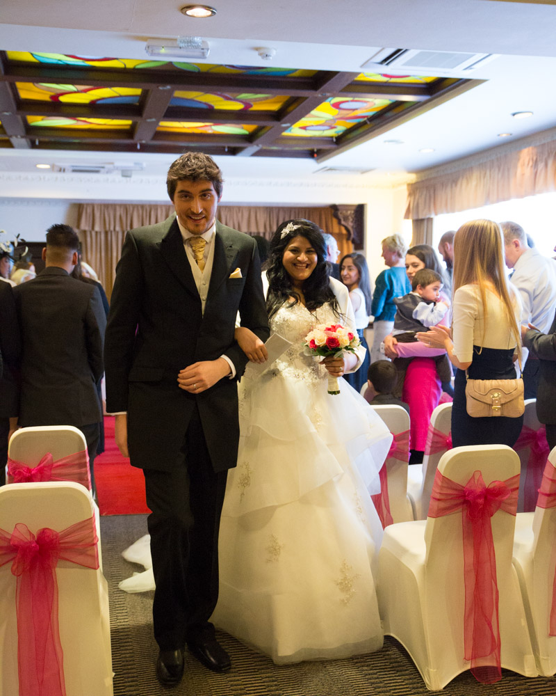034 crowne plaza leeds wedding ceremony zehra richard