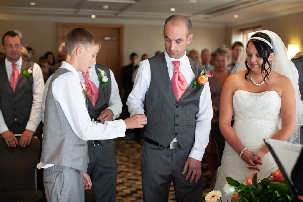 039 wedding ceremony thorpe park hotel leeds gemma dave