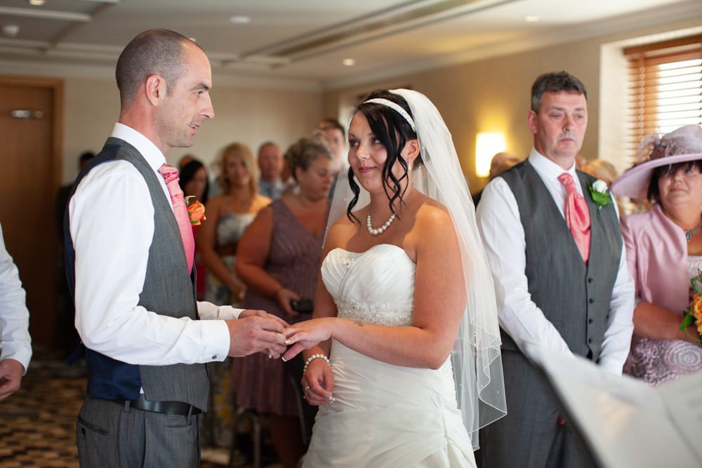 040 wedding ceremony thorpe park hotel leeds gemma dave