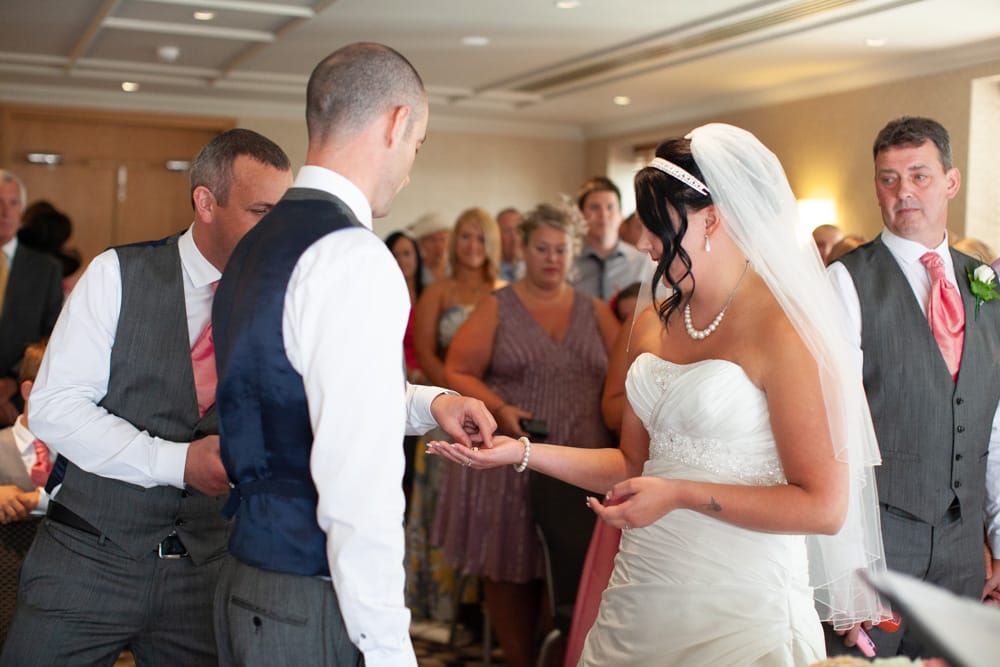042 wedding ceremony thorpe park hotel leeds gemma dave