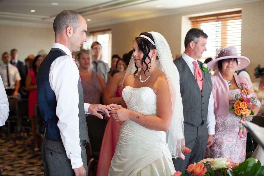 044 wedding ceremony thorpe park hotel leeds gemma dave