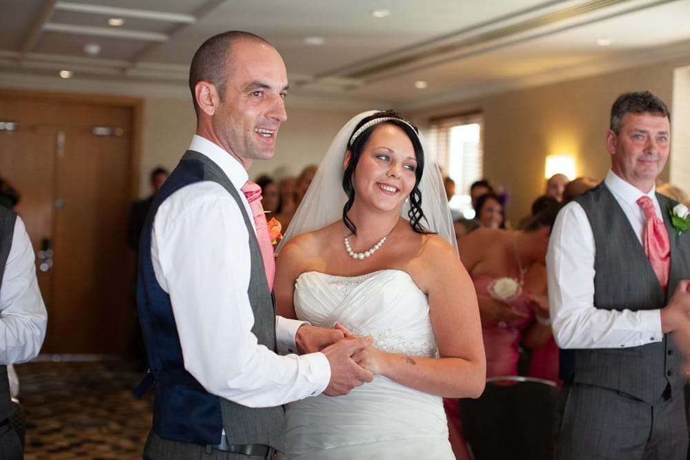 053 wedding ceremony thorpe park hotel leeds gemma dave