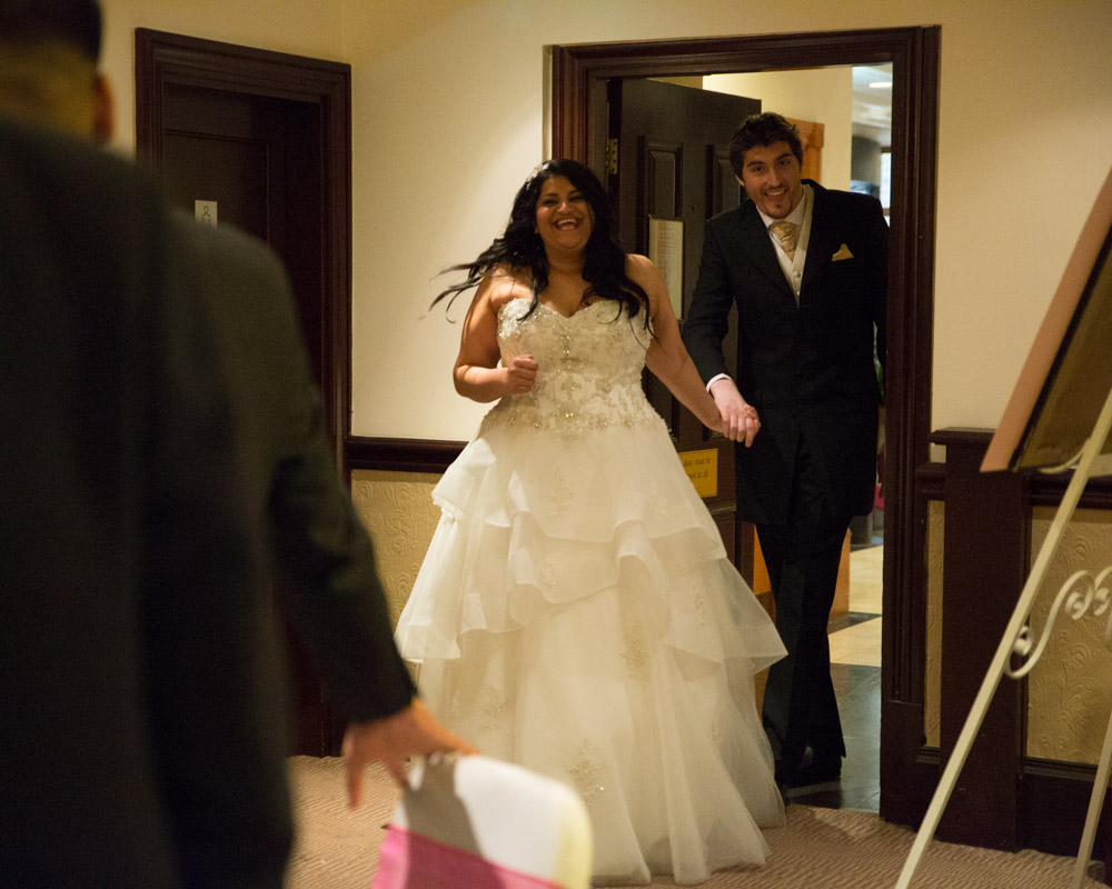 060 crowne plaza leeds wedding breakfast entrance zehra richard