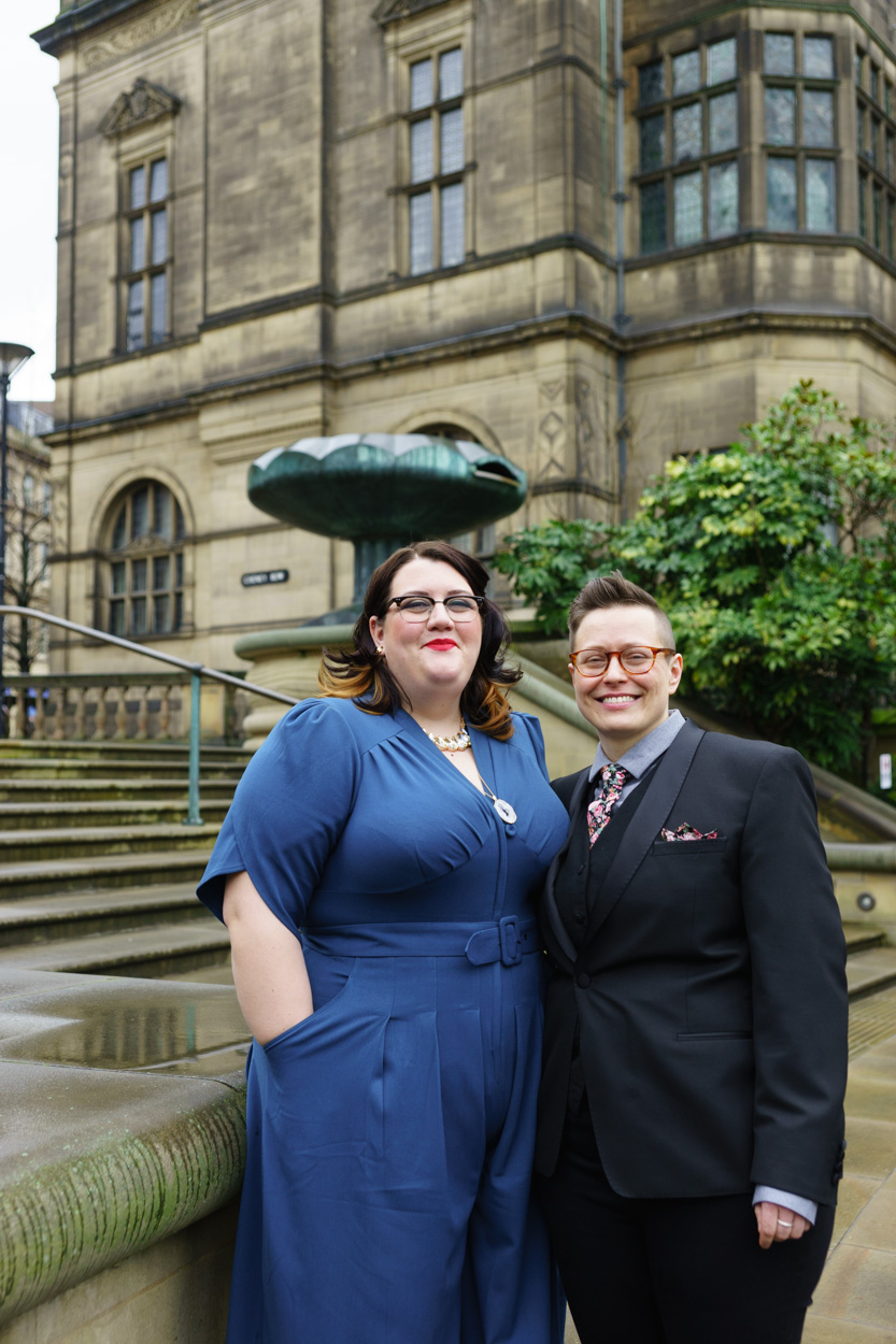 Calm and happy expressions continuing during portraits