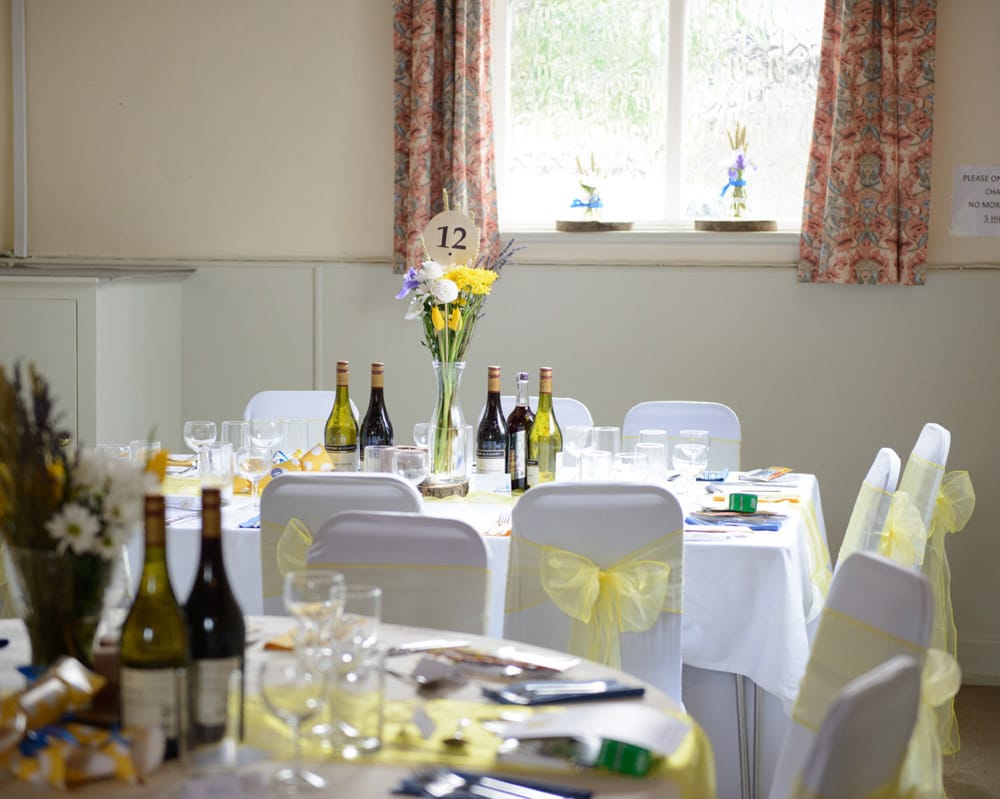 068 wedding breakfast barley village hall susie dan