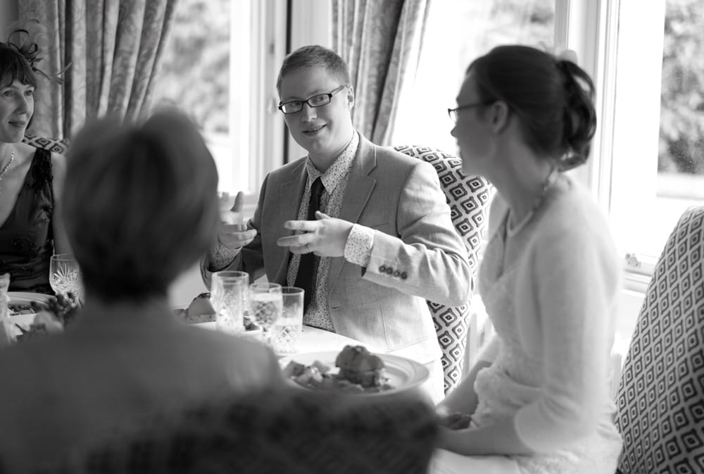070 wedding breakfast woodhall hotel leeds catherine and philip