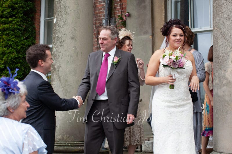 071 guests mixing group photo walcot hall wedding ella and alex