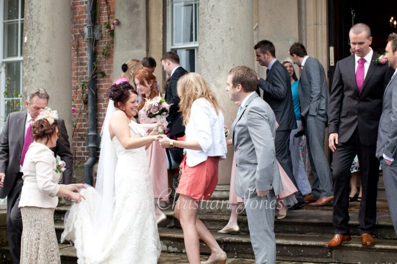 072 guests mixing group photo walcot hall wedding ella and alex
