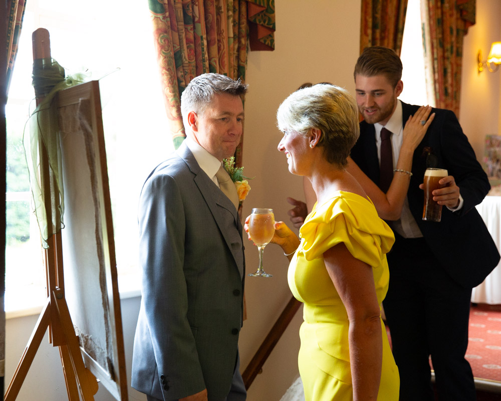 074 greeting guests wedding breakfast hoyle court wedding debra jared