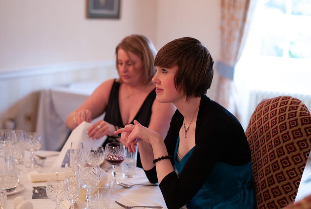 078 wedding breakfast woodhall hotel leeds catherine and philip