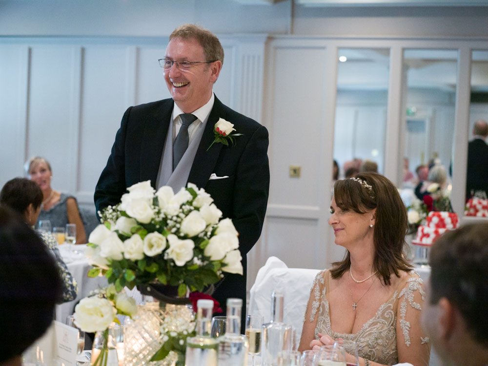 082 devonshire arms wedding breakfast speeches alison liam