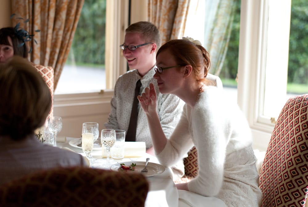 083 wedding breakfast woodhall hotel leeds catherine and philip