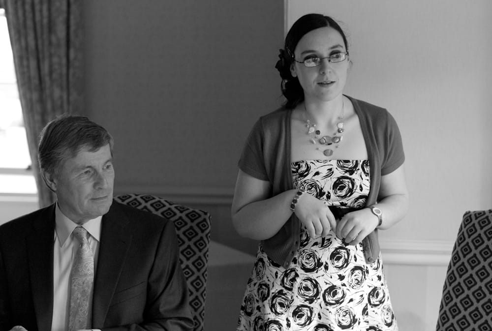090 wedding breakfast woodhall hotel leeds catherine and philip