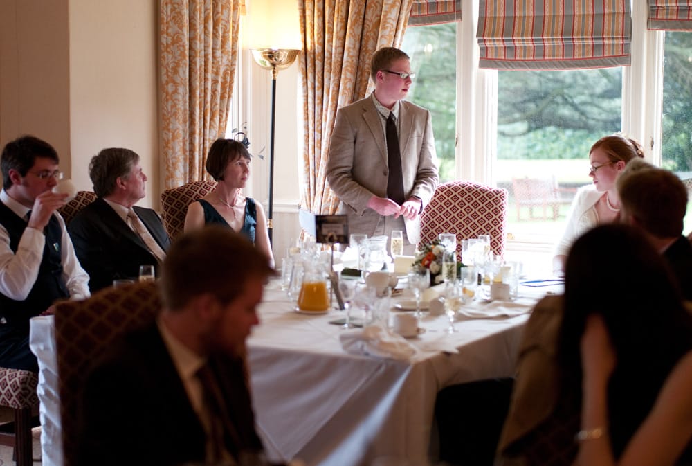 104 speeches toasts woodhall hotel leeds catherine and philip