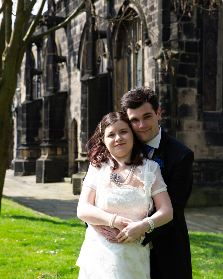 Claire & Tom’s Halifax Minster Wedding — April Ceremony & Theatre Celebration