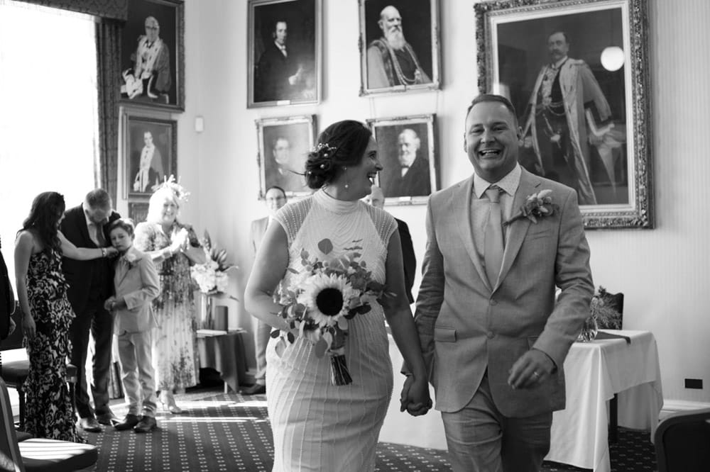 11 civic hall leeds wedding ceremony gemma danny