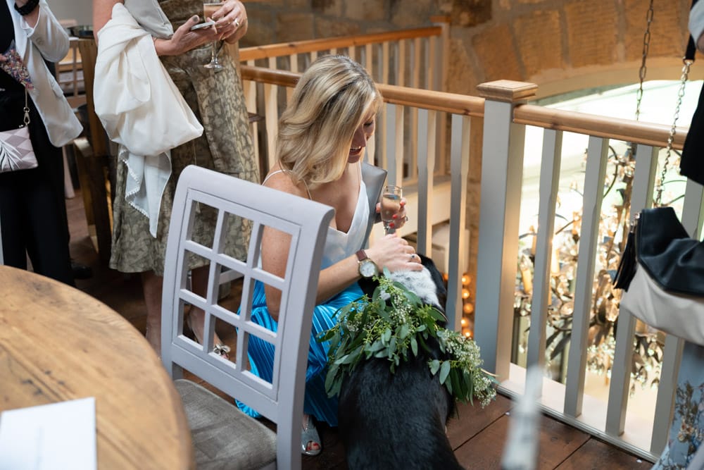 111 chilli barn otley couple greet guests helen adam
