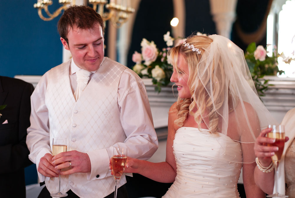 Vicky and Lee share a glance during the ovation, standing together with love