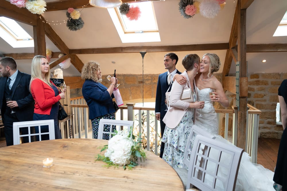114 chilli barn otley couple greet guests helen adam