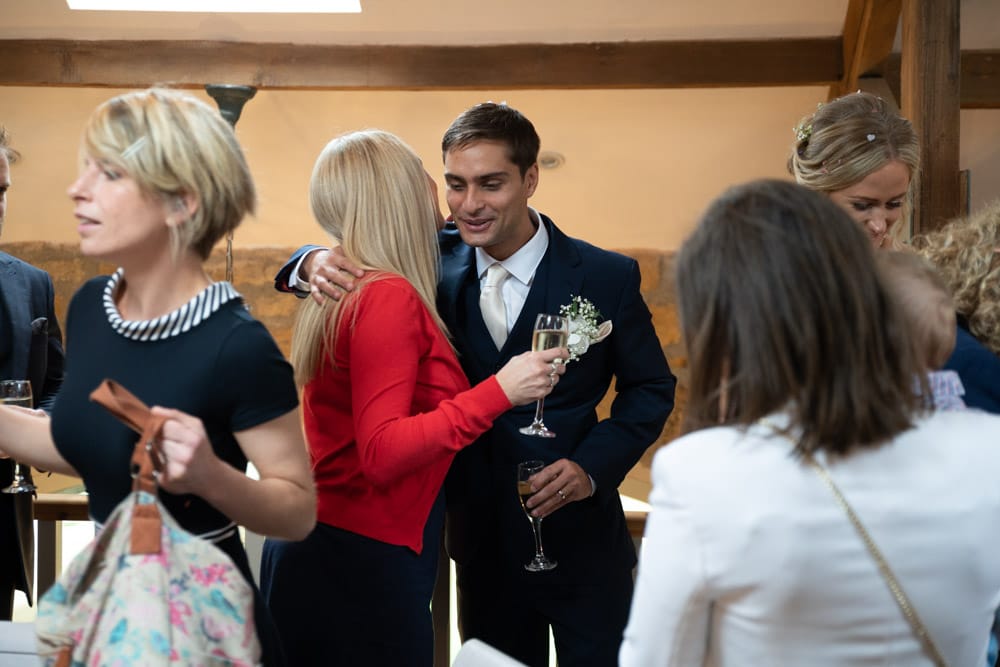 116 chilli barn otley couple greet guests helen adam