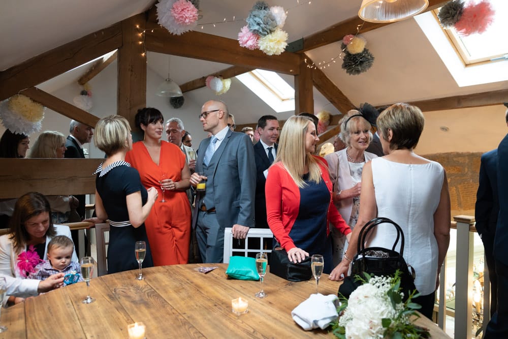 119 chilli barn otley couple greet guests helen adam