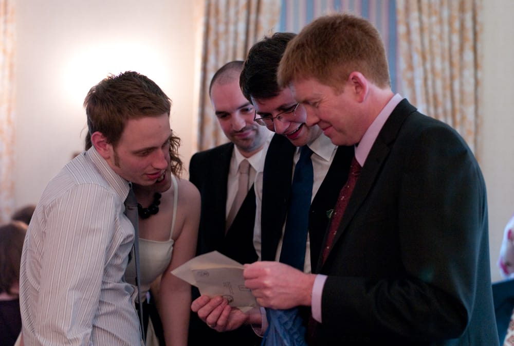 121 guests mingle woodhall hotel leeds catherine and philip