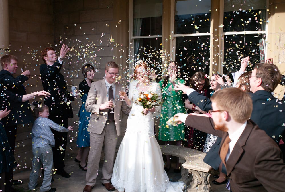 122 confetti shots woodhall hotel leeds catherine and philip