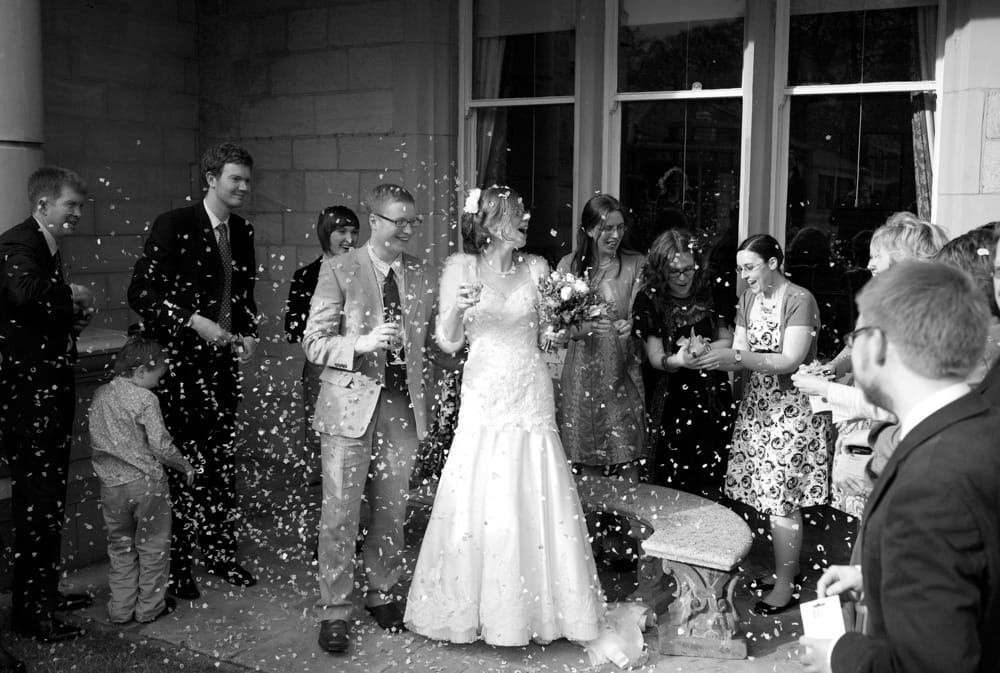 124 confetti shots woodhall hotel leeds catherine and philip