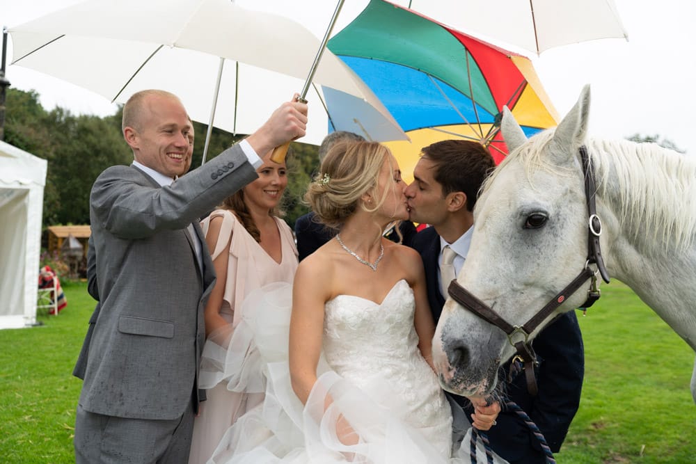 146 chilli barn otley couple umbrellas horse helen adam