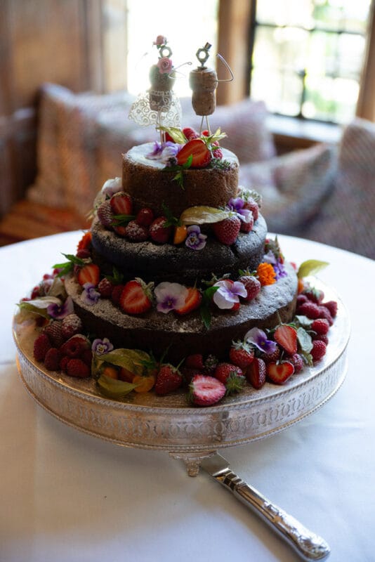 15 chocolate cake fruit cork toppers