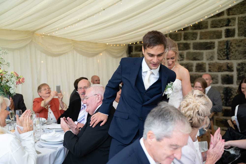 162 chilli barn otley couple enter speeches helen adam