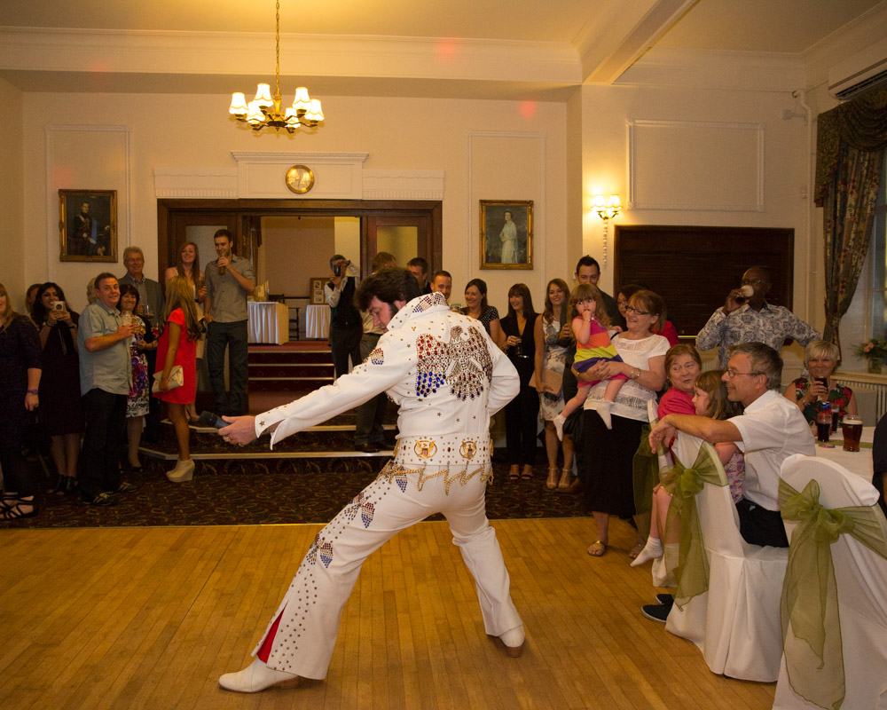 167 evening reception elvis impersonator hoyle court wedding debra jared