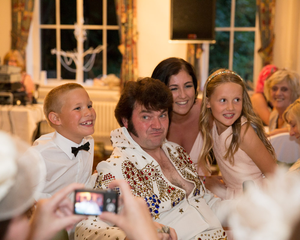 169 evening reception elvis impersonator hoyle court wedding debra jared