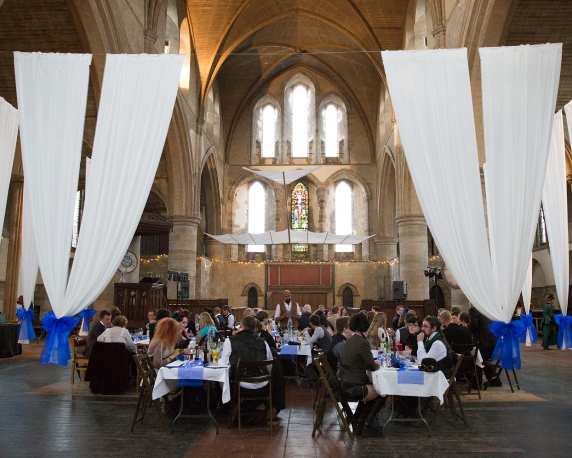 172 wider view of the wedding breakfast tables left bank leeds wedding reception linsey and chris