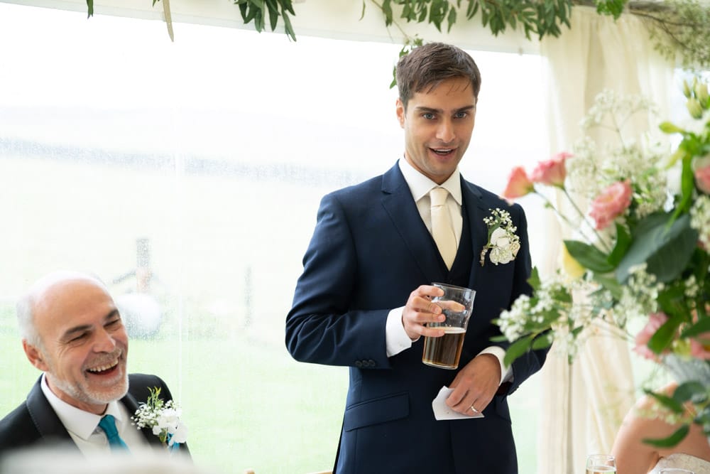173 chilli barn otley couple enter speeches helen adam