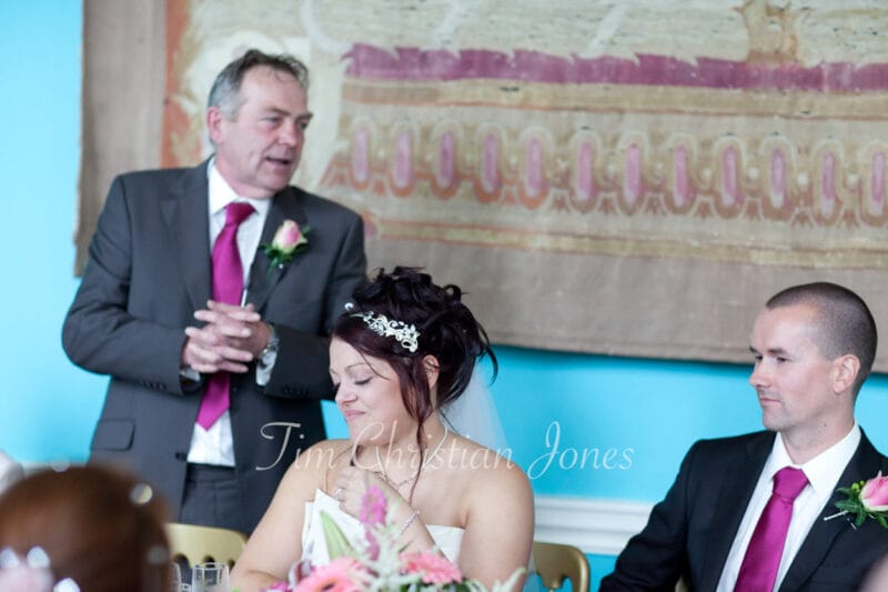 173 wedding breakfast speeches walcot hall wedding ella and alex